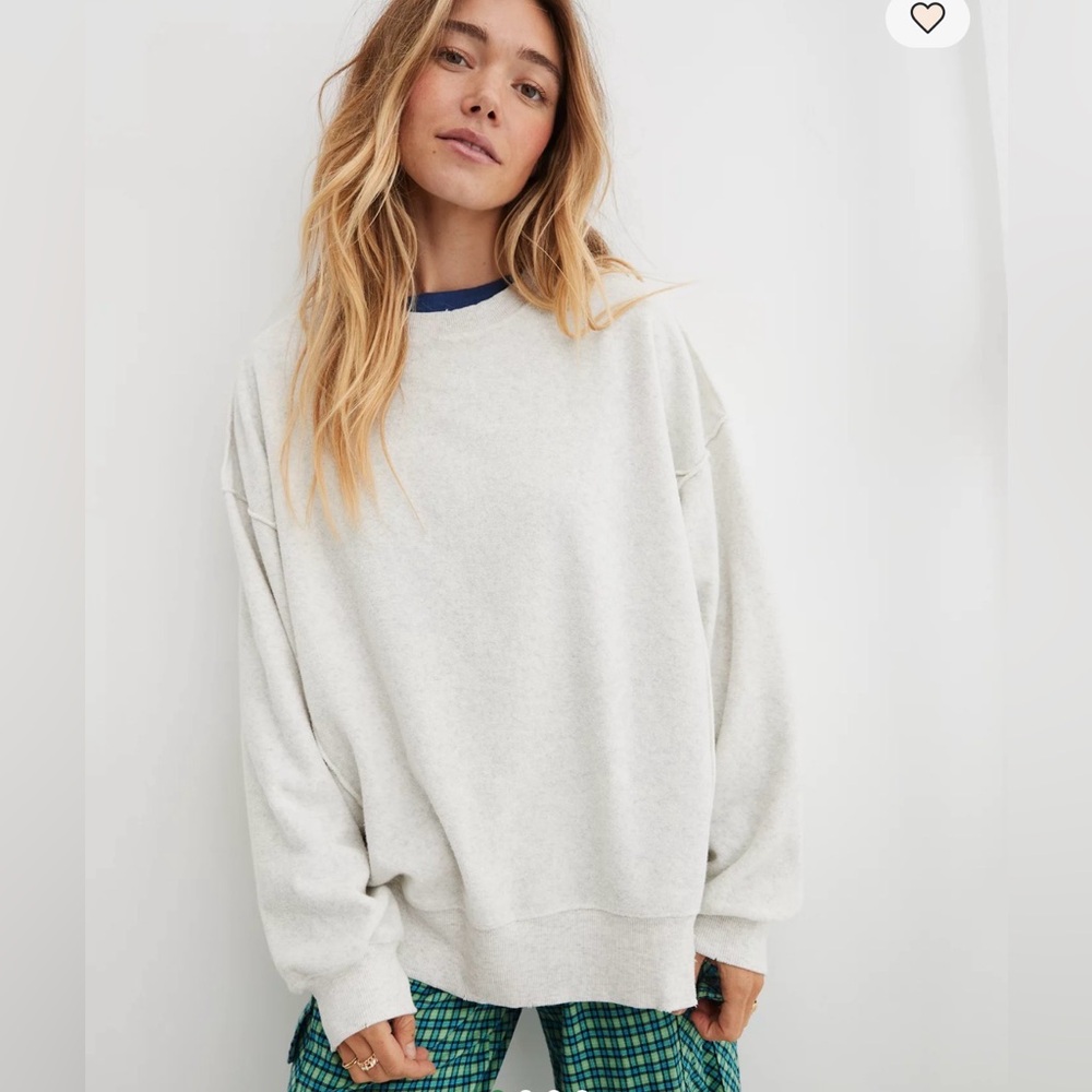 Aerie The Chill Cozy Crew Sweatshirt